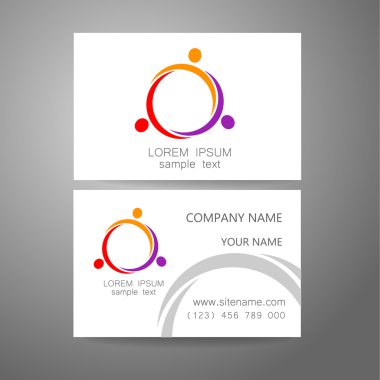takım şirket logosu kimlik şablonu