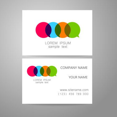 iletişim iletişim konuşma balonu logosu