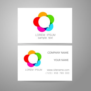 iletişim iletişim konuşma balonu logosu