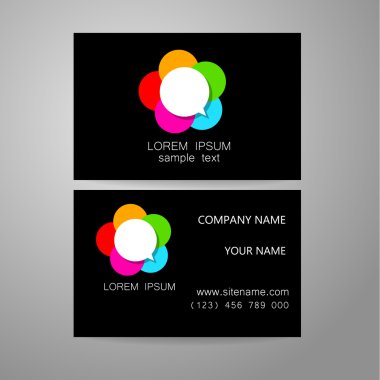 iletişim iletişim konuşma balonu logosu