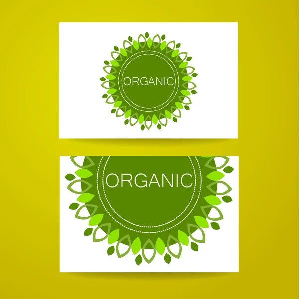 Logo dla produktów ekologicznych — Wektor stockowy