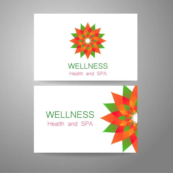 Wellness logo — Stock Vector