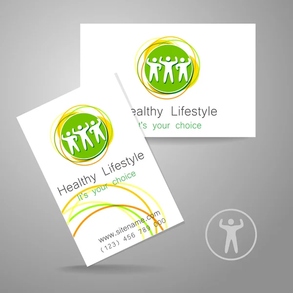 Logo fitness sport — Image vectorielle