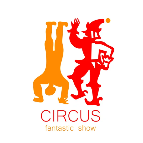 Логотип циркового шоу — стоковый вектор