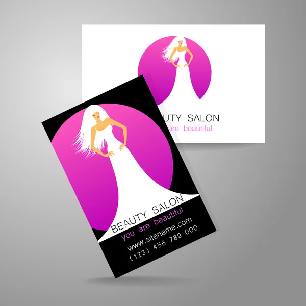 Beauty salon logo — Stock Vector