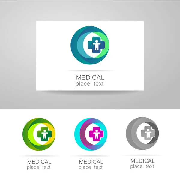 Logotipo médico — Vector de stock