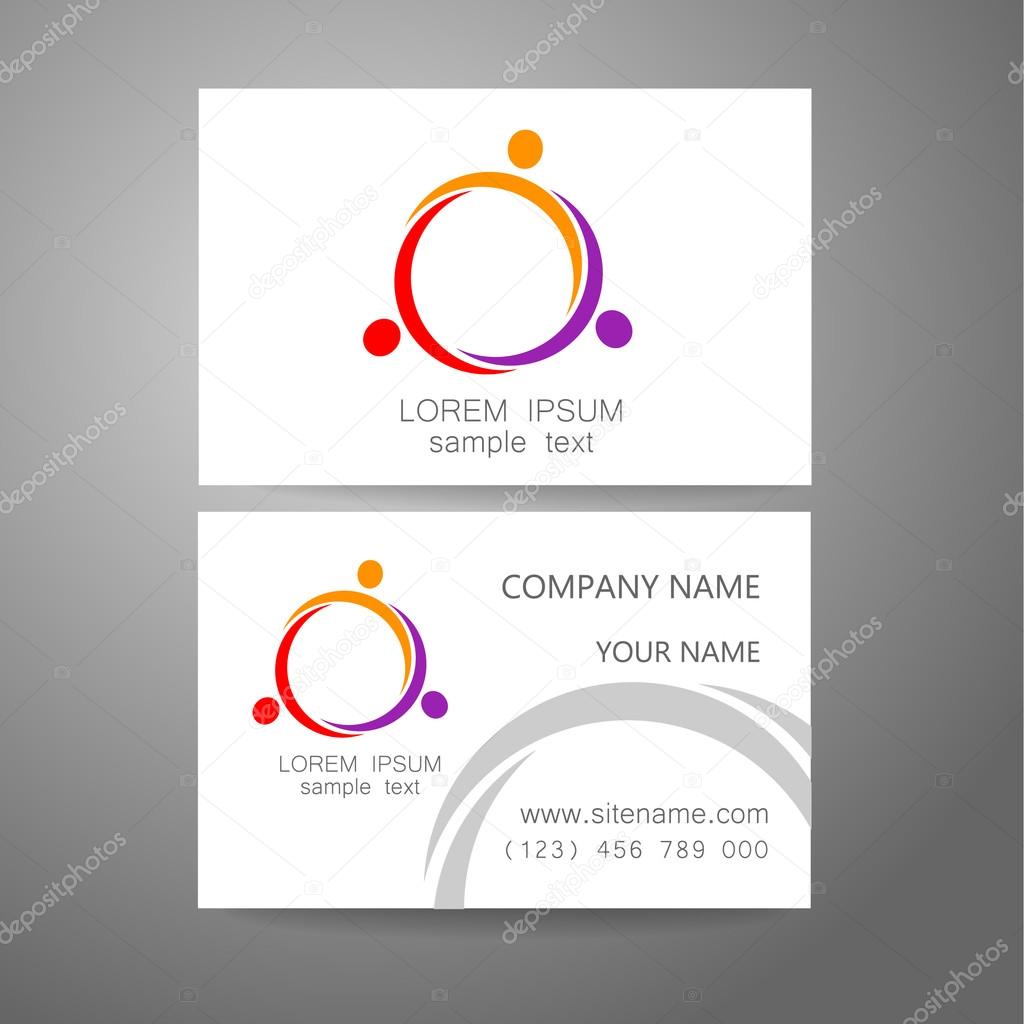 Team logo - design template. The concept of the sign company. Business presentation.