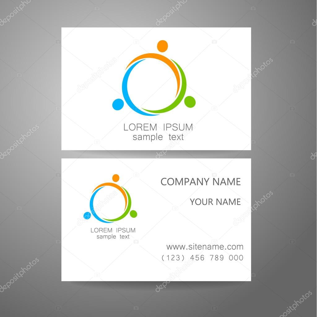 Team logo - design template. The concept of the sign company. Business presentation.