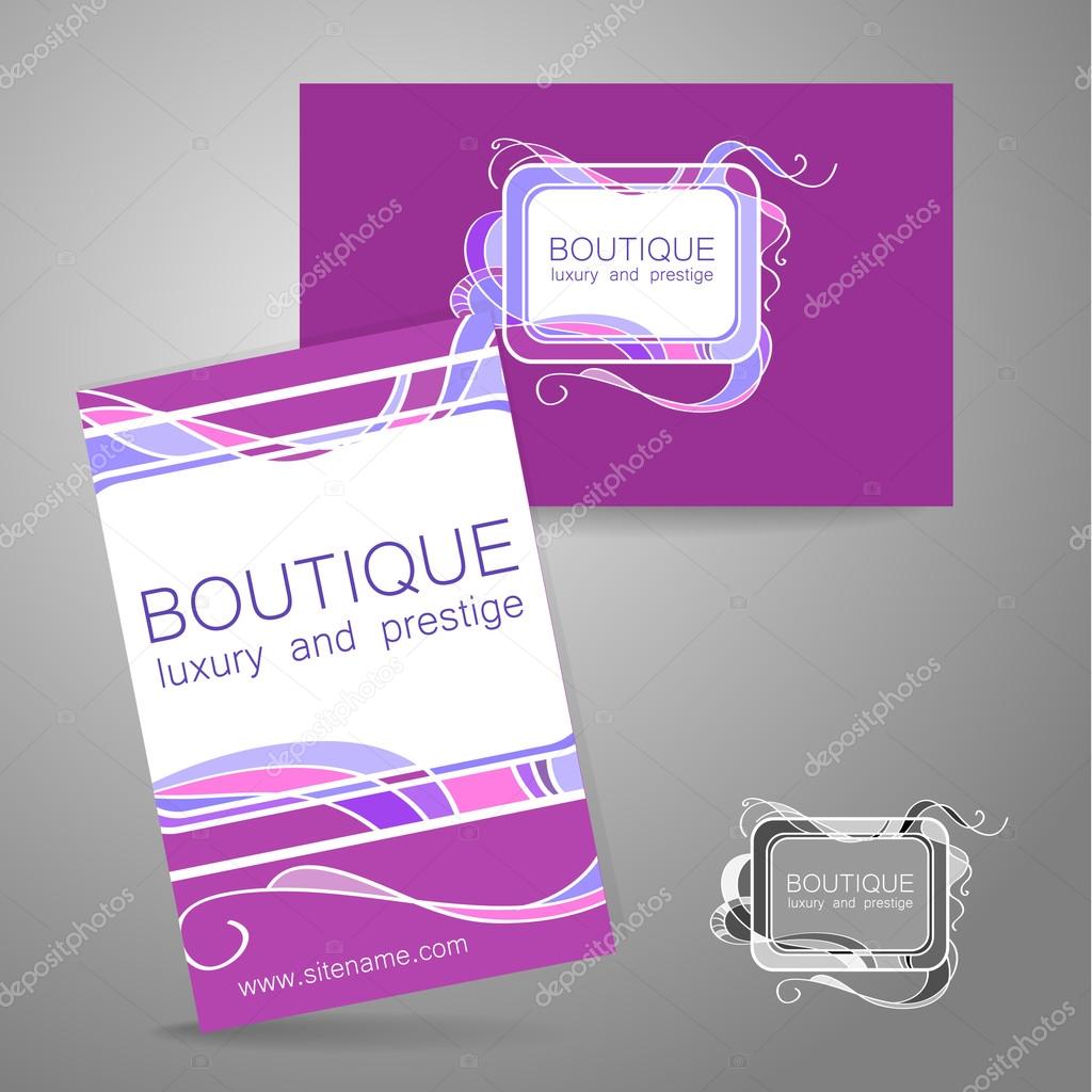 Boutique luxury prestige logo