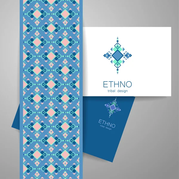 Ethno conception tribale — Image vectorielle