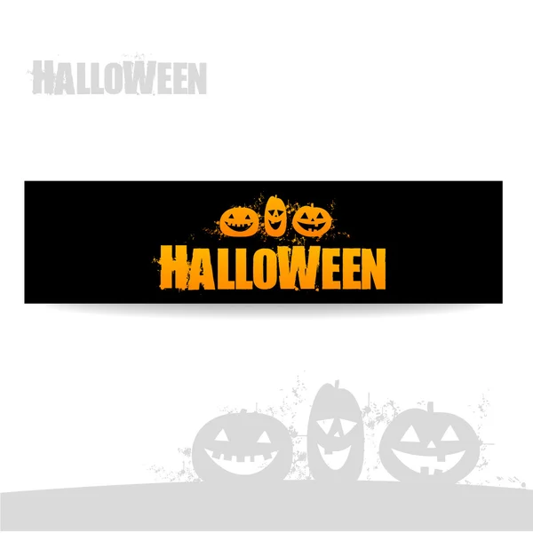 Halloween banner vector — Stockvector