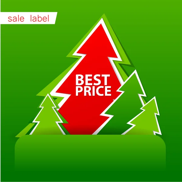 Merry Christmas sale — Stock Vector