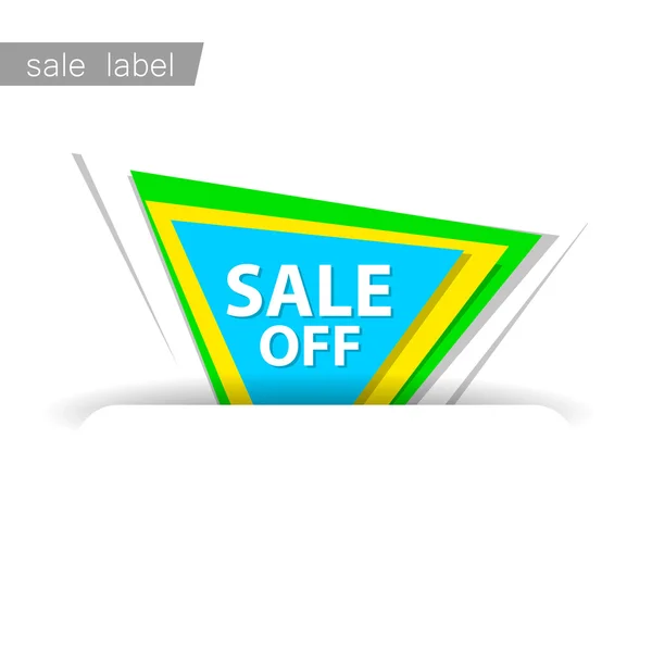 Sale sign vector — Stock Vector