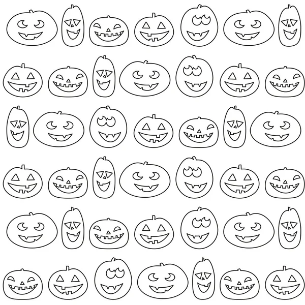 Halloween pattern vector — Stock Vector