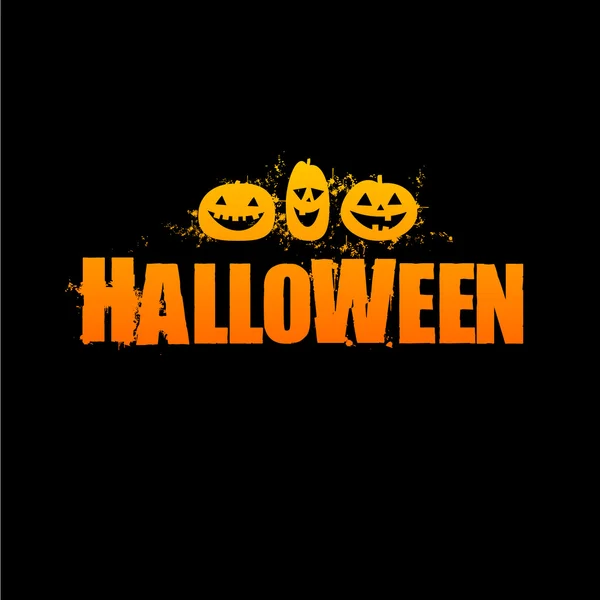 Vetor de logotipo Halloween — Vetor de Stock