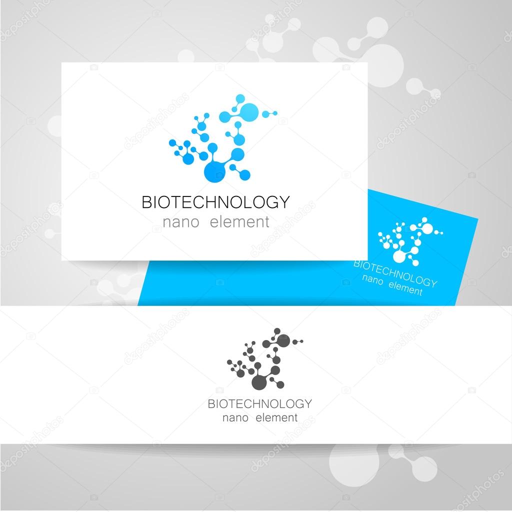 biotechnology logo vector