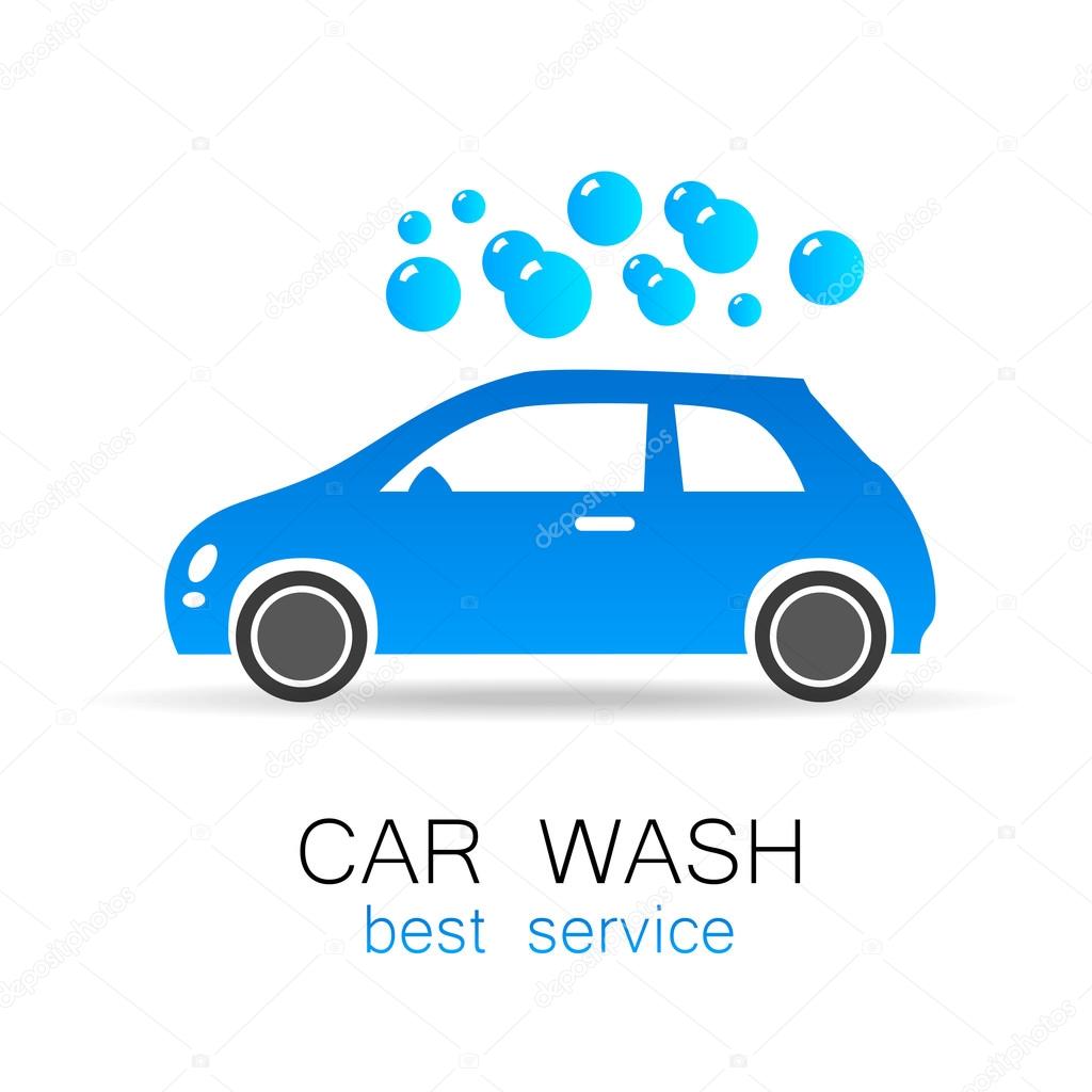 car wash sign logo