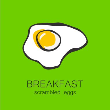 Kahvaltı pişmiş yumurta