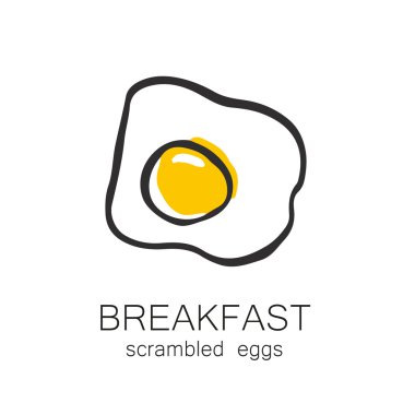 Kahvaltı pişmiş yumurta