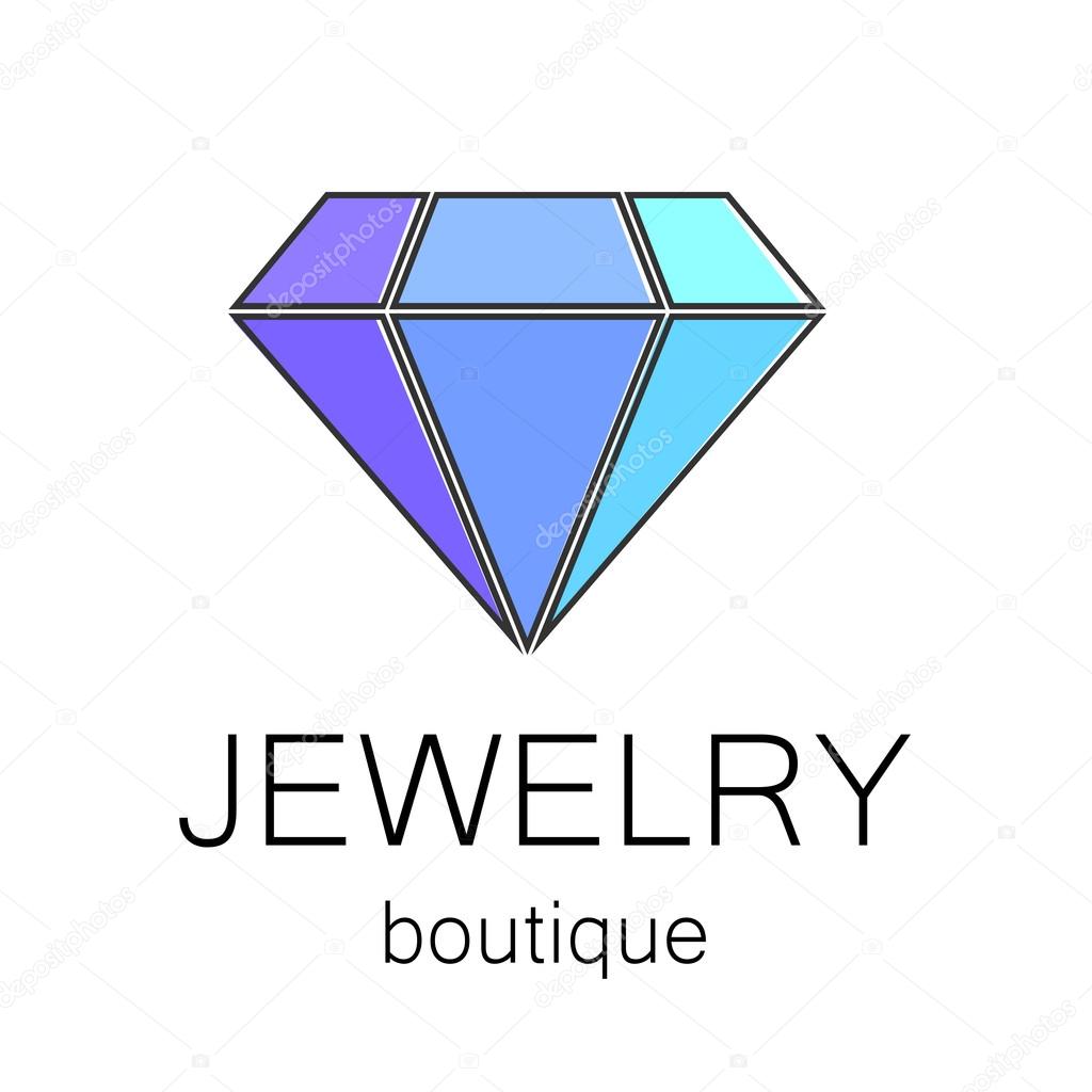jewelry boutique sign logo