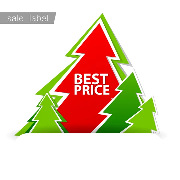 Feliz Navidad venta — Vector de stock