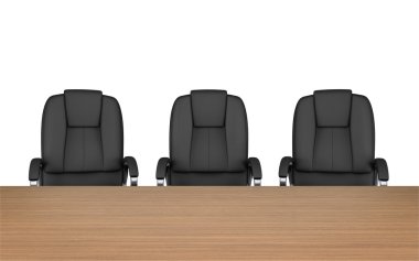 Toplantı odası. masa sandalye