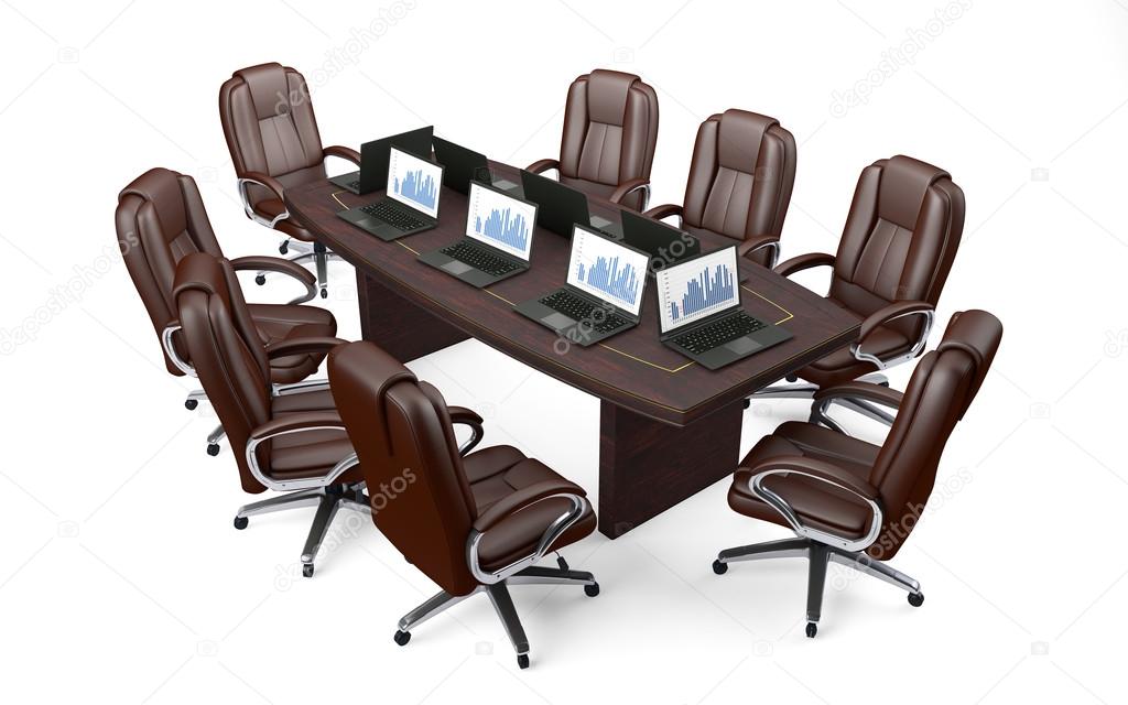 Boardroom Office Conference Table and Chairs