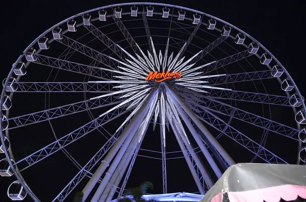 Ferris Wheelamusement Park Rueda Más Grande Asia — Foto de Stock