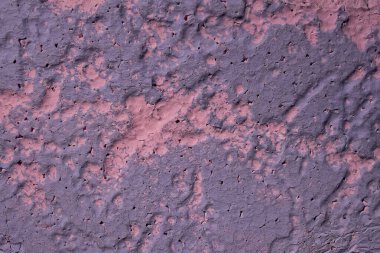 Pembe ve mor renklerde dekoratif alçı arka plan.