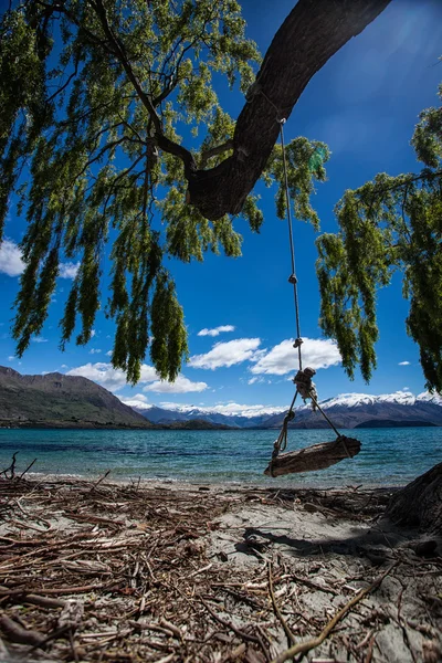 Wanaka Lake South Island Yeni Zelanda