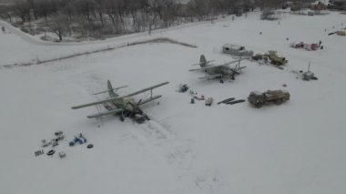 Rusya Federasyonu 'ndan ilk kozmonot Yuri Gagarin DOSAAF' ın Aeroclub 'u.