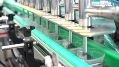 Plastik Doldurmak için Endüstriyel Robot Üretim Hattı 