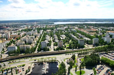 Tampere, Finlandiya kasabaya görüntülemek
