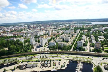 Tampere, Finlandiya kasabaya görüntülemek