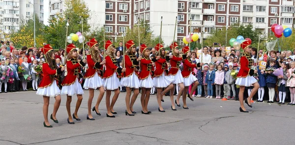 Der Tag des Wissens in Russland — Stockfoto