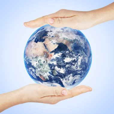 Gezegen elinde toprak