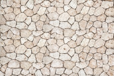 Eski kırık taş duvar arka plan