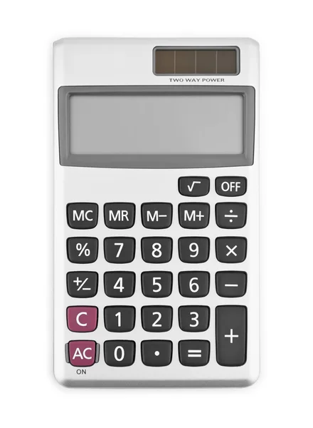 Calculadora digital isolada — Fotografia de Stock