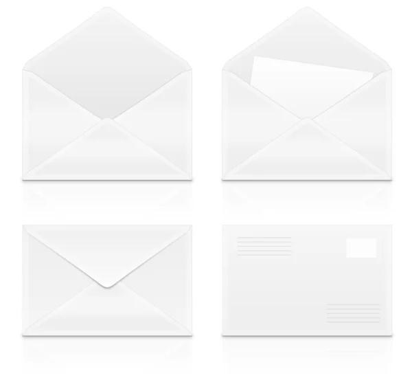 Conjunto de ícones Envelops — Fotografia de Stock