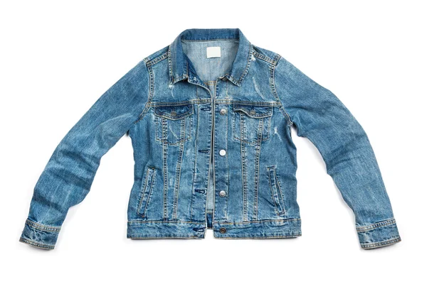 Blaue Jeansjacke — Stockfoto