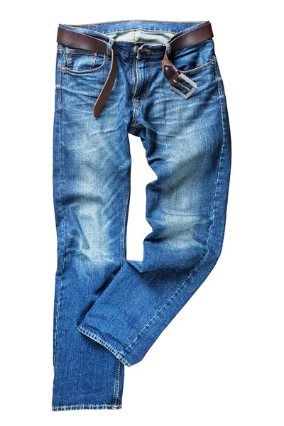 Pantalon jeans bleu — Photo