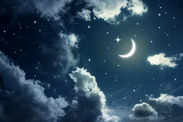 Night sky background — Stock Photo, Image