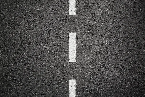 Textura de asfalto con línea blanca — Foto de Stock