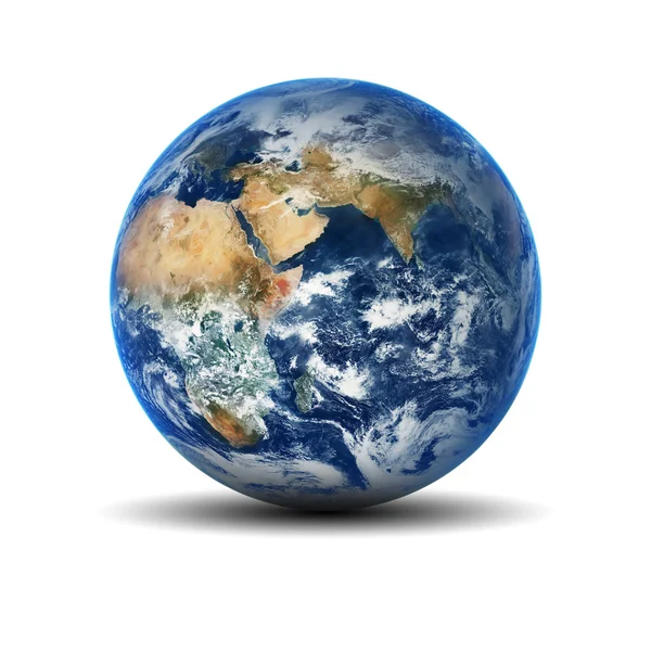 Глобус Землі ізольовані — стокове фото