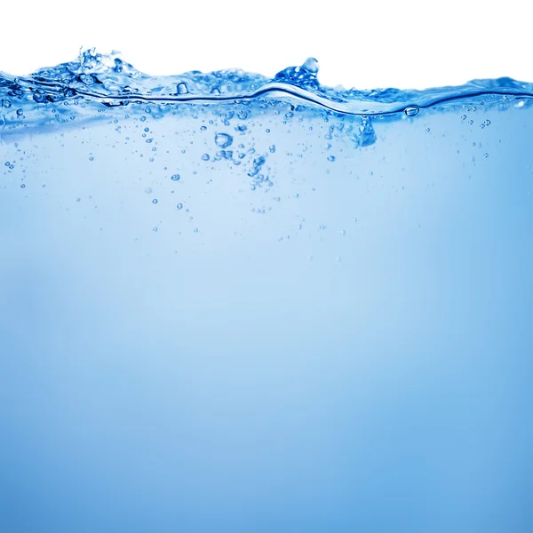 Wasser- und Luftblasen — Stockfoto
