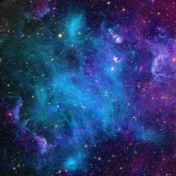 Galaxy stars. Abstract space background