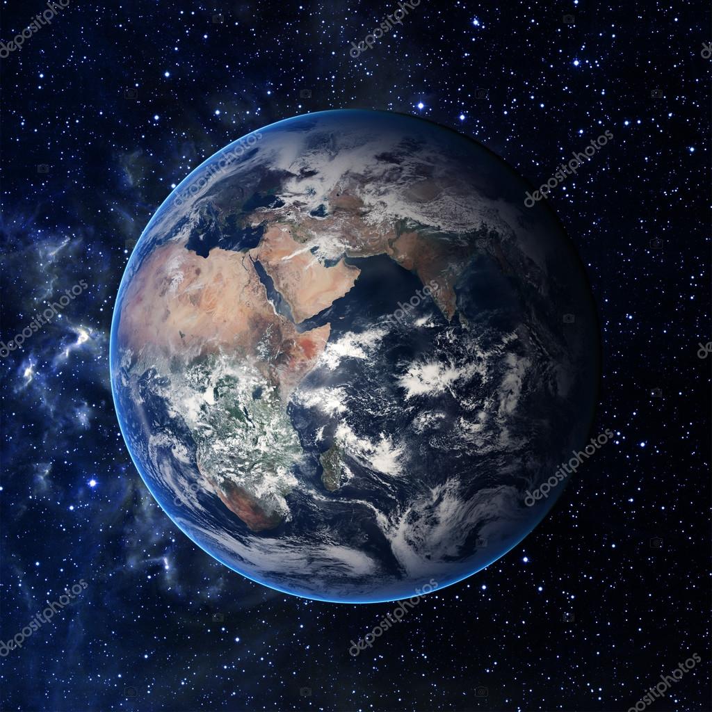 La Terre. Vue de l'espace — Photo de stock par ©robertsrob - 92296824, image size:1024x1024