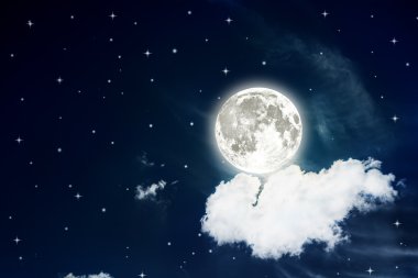 Yıldızlı gece gökyüzü