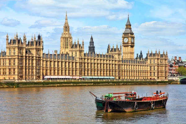 Londres Vista do Parlamento — Fotografia de Stock