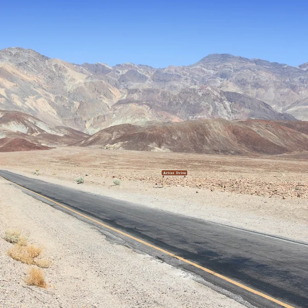Artista Drive, Valle de la Muerte — Foto de Stock